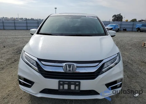 2018 Honda Odyssey Elite from USA, damaged, VIN 5FNRL6H95JB000504